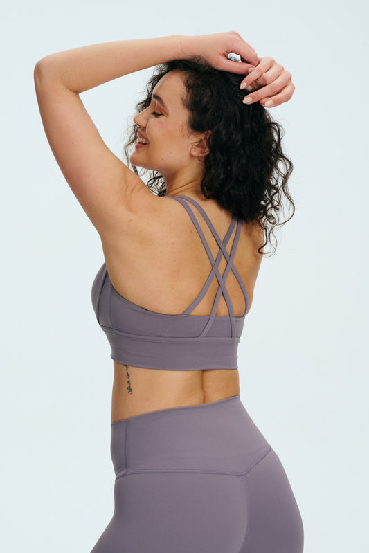 Axis Bra - Purple Quartz