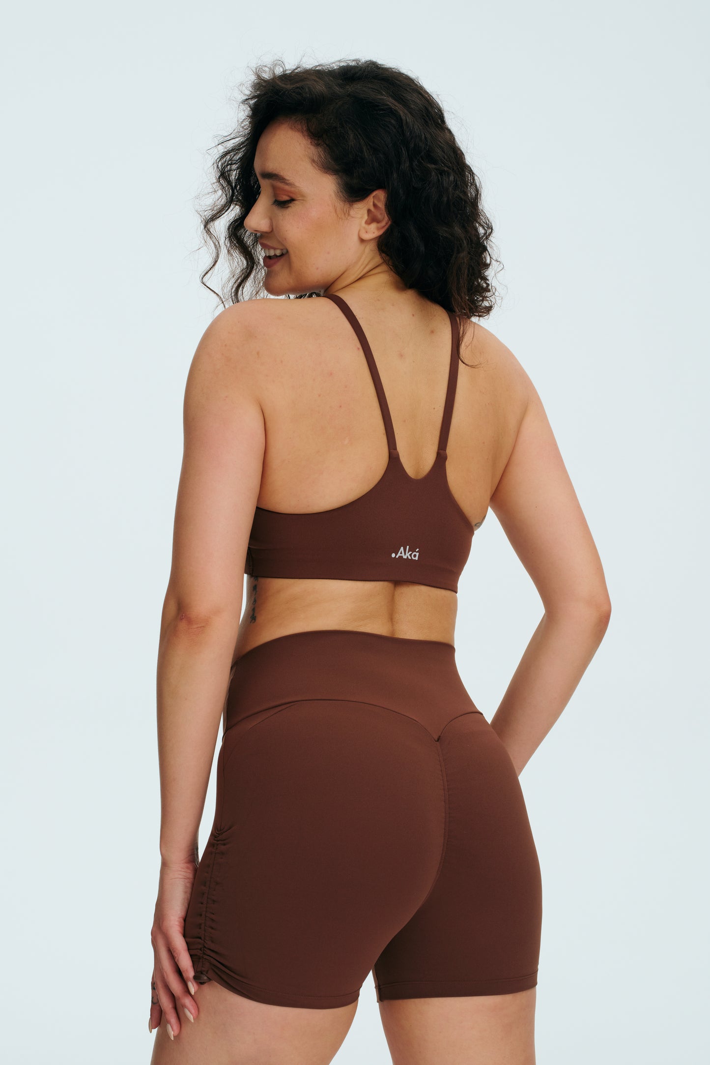 Cloudflex 5'' legging - Chestnut